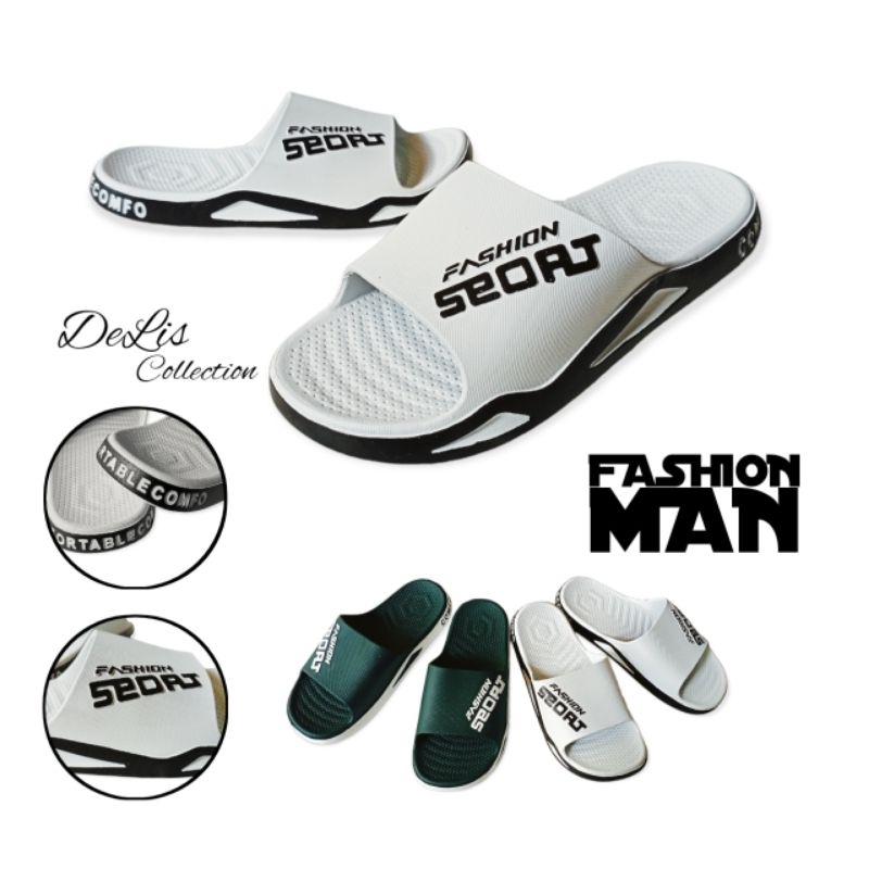SANDAL SELOP FASHION PRIA | SANDAL SELOP KARET PRIA DEWASA | FASHION SELOP