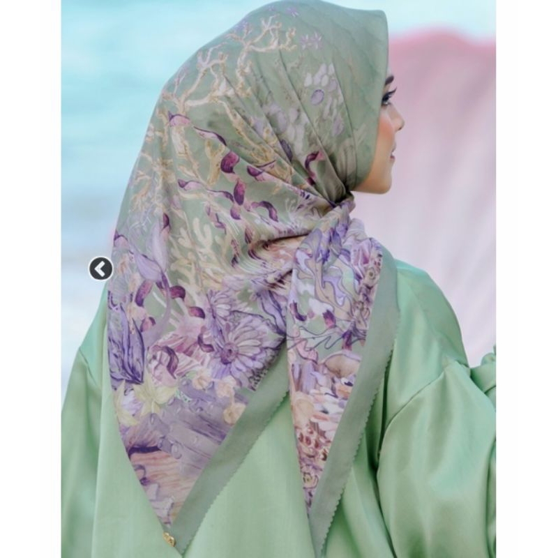 preloved LENGKAP box ✅ little mermaid 1 buttonscarves button scarves BS buttonscarve benang jarum bu