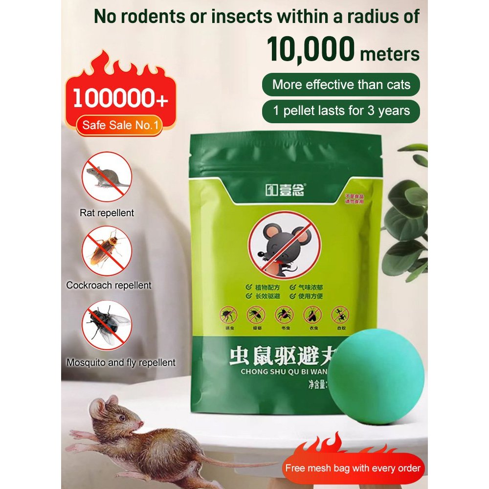 Pil Pengusir Tikus untuk Mobil Rumah Artefak Anti Tikus Dalam Ruangan Kamper Tahan Lama