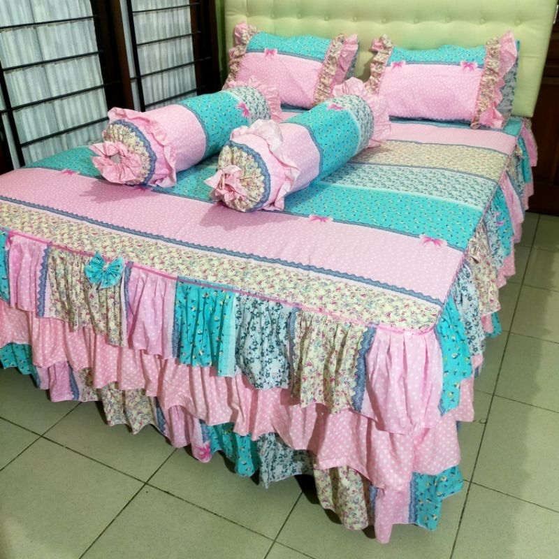 sprei rumbai susun 3