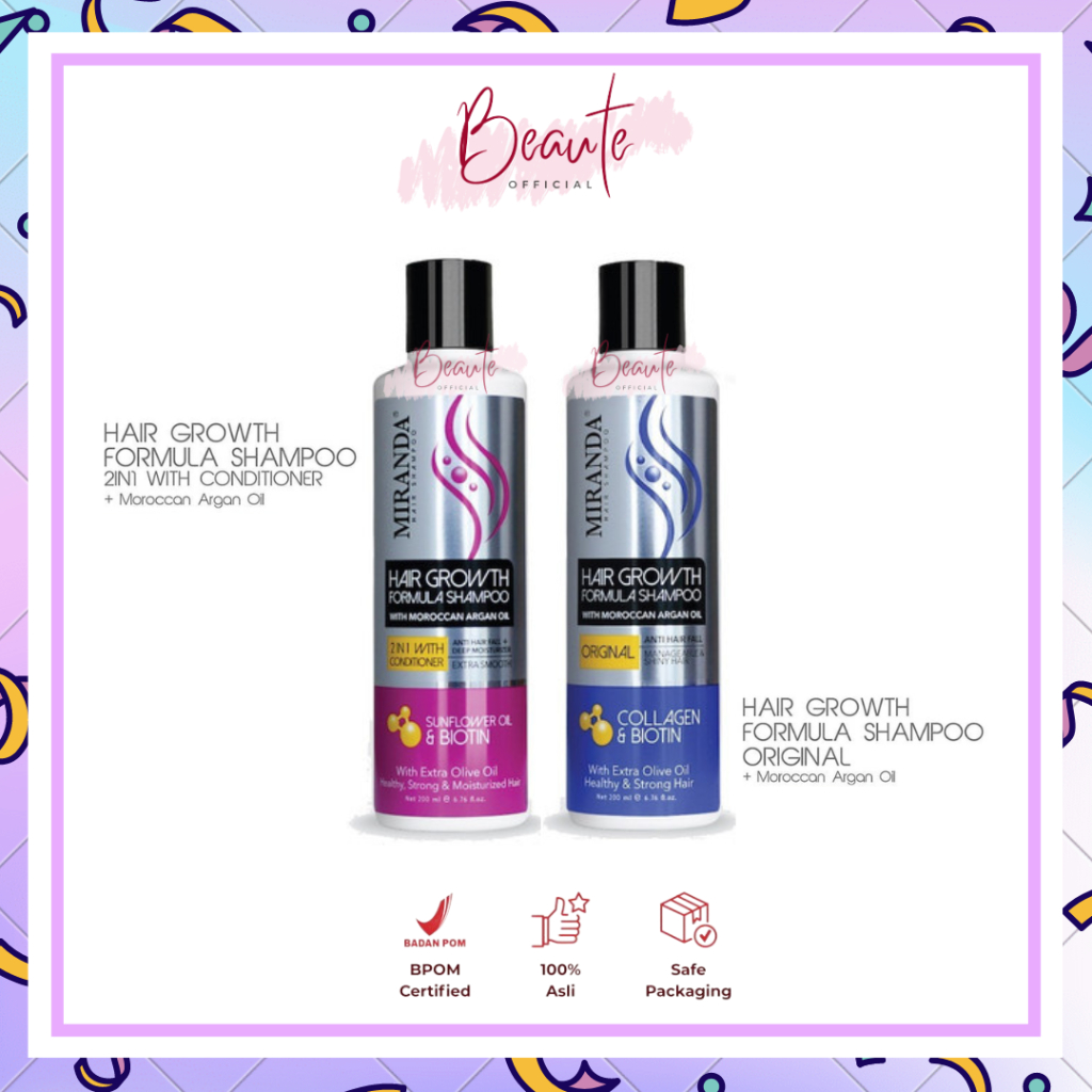 Miranda Hair Growth Biotin Shampoo