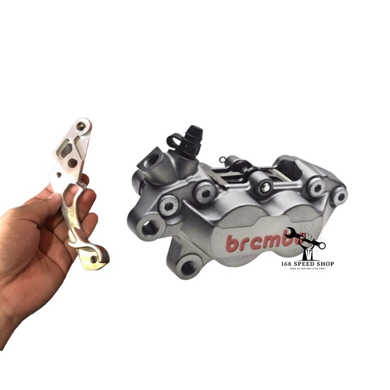 Kaliper Brembo Vario 160 Kiri Original Brembo Set Bracket Untuk Disc 260 Mm