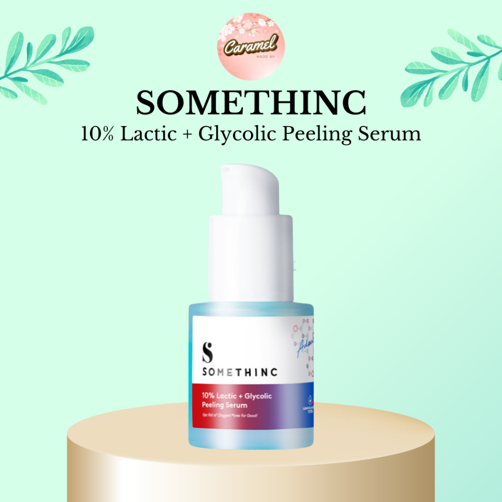 SOMETHINC 10% Lactic + Glycolic Peeling Serum - Eksfoliasi Wajah