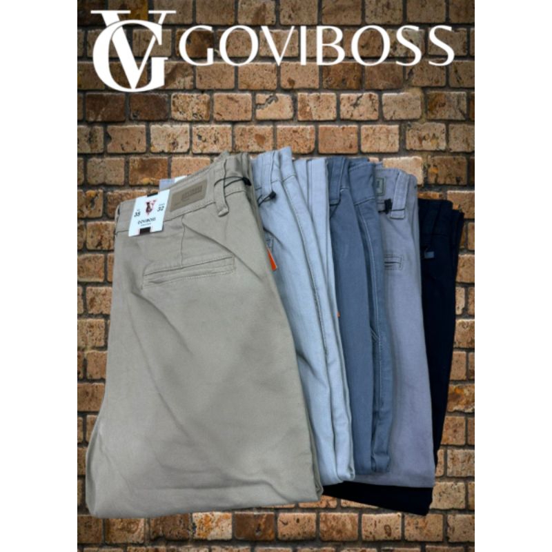 Celana Chinos Pria GOVIBOSS ORIGINAL