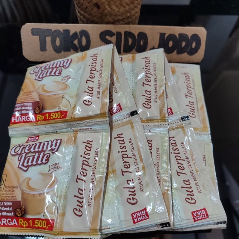 

Kopi Torabika Creamy Latte Renteng Renceng Isi 10 Sachet