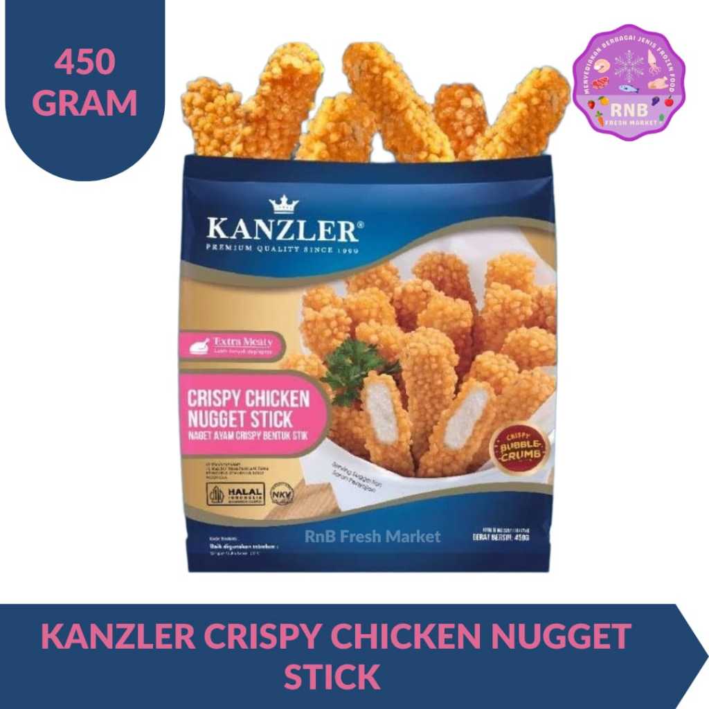 

Kanzler Crispy Chicken Nugget Stick 450 Gram