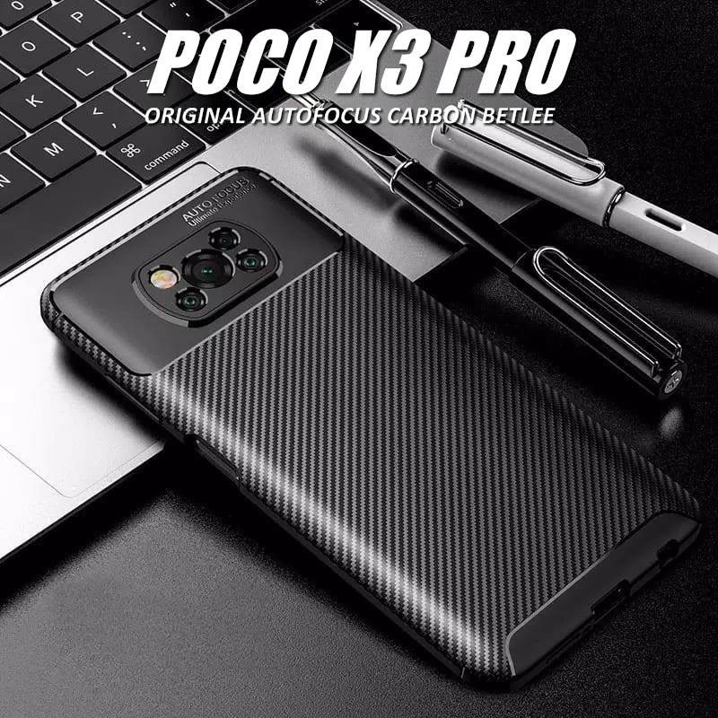 Poco X3 pro Soft Case POCO X3 Pro Soft Case Auto Focus Carbon Betlee Original