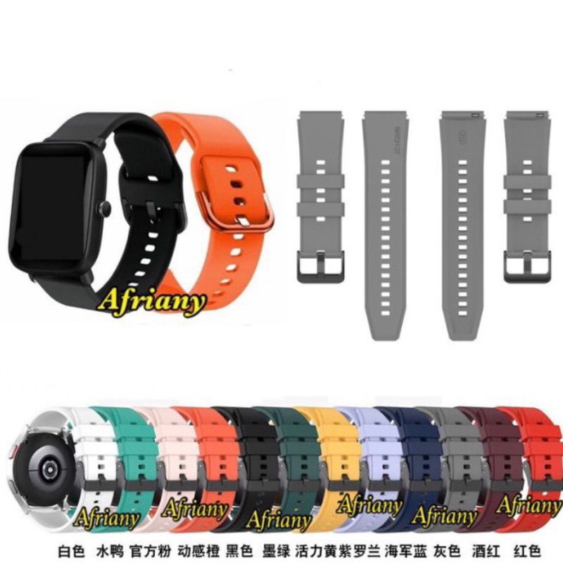 Strap Smartwatch Zeblaze GTS 3 Pro Rubber Tali Jam Tangan