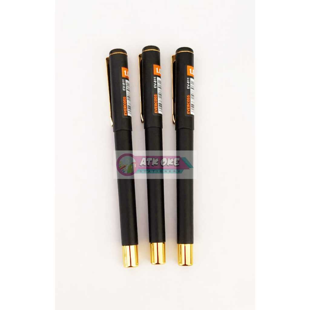

Evercoss Pen Gel Wisdom EV-811 1.0MM Hitam 1Pcs