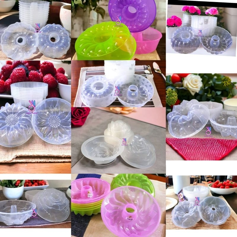 [GC]Cetakan Agar-agar bening OWL,SR,BL,VENXIA /Cetakan puding plastik besar/Cetakan jelly motif Mata