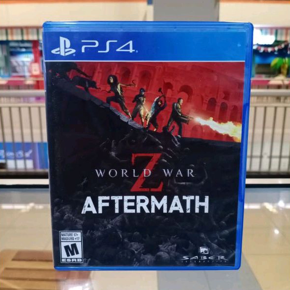 BD PS4 World War Z aftermath Game CD Kaset Bluray playstation 4
