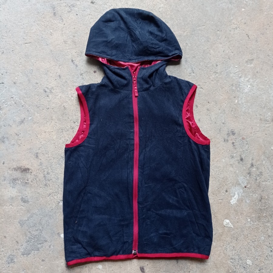 rompi uniqlo reversible down vest unisex