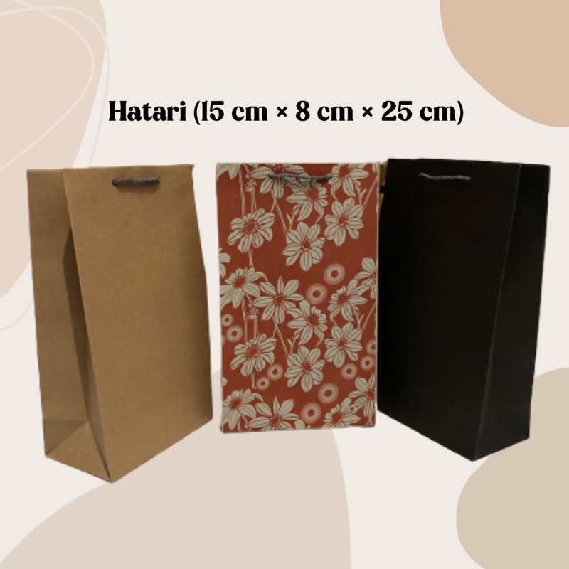 

Paper Bag Ukuran Hatari (15×8×25)