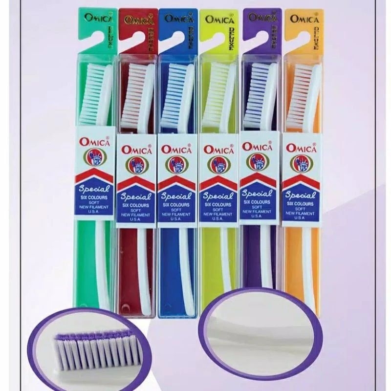 Omica Sikat Gigi 600 Bulu Sikat Panjang