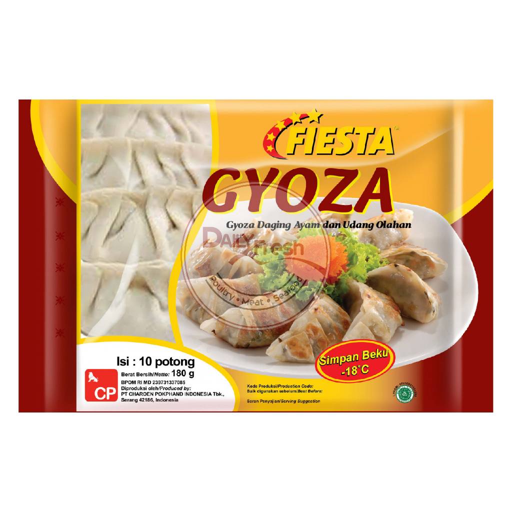 

FIESTA GYOZA AYAM UDANG 180GR 10PCS