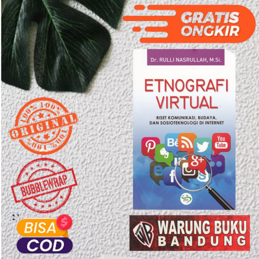 Buku Etnografi Virtual - Dr. Rulli Nasrullah, M.Si.