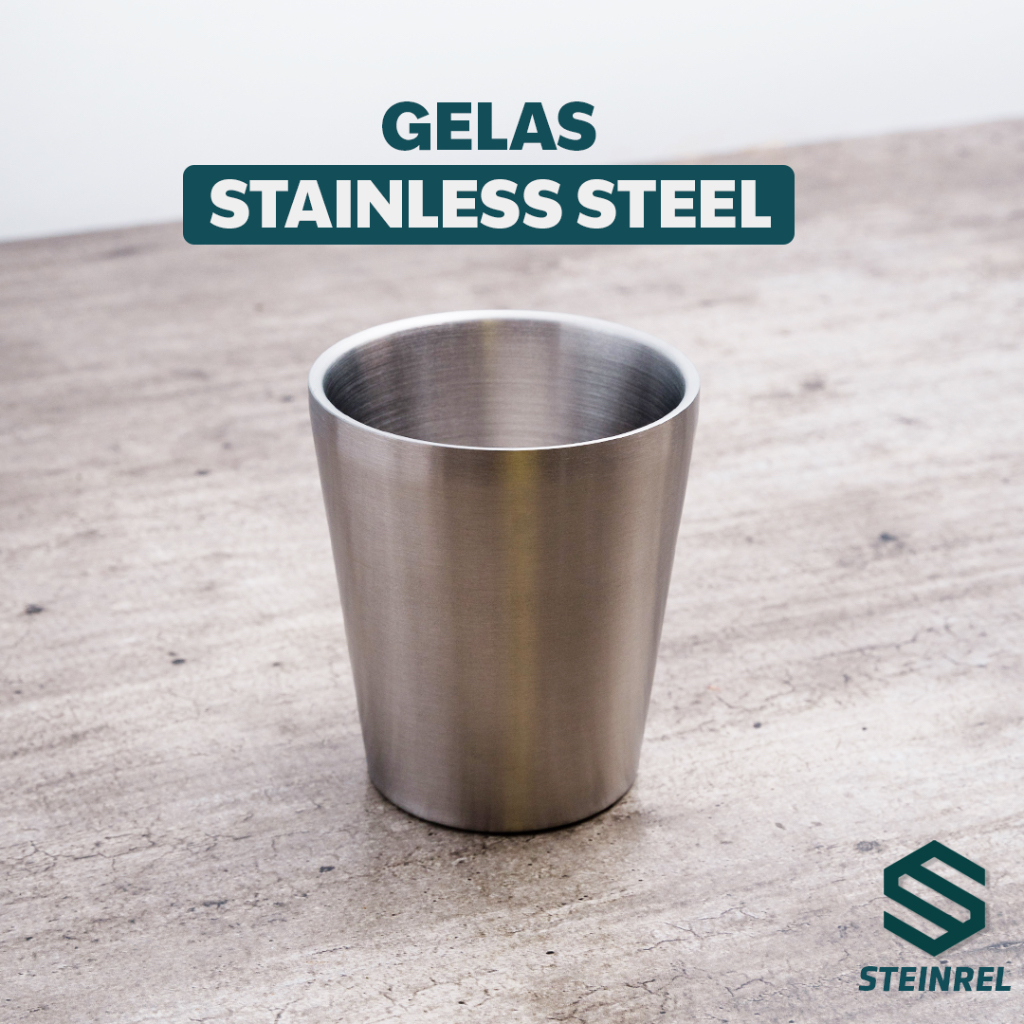 Gelas Korea Stainless Steel