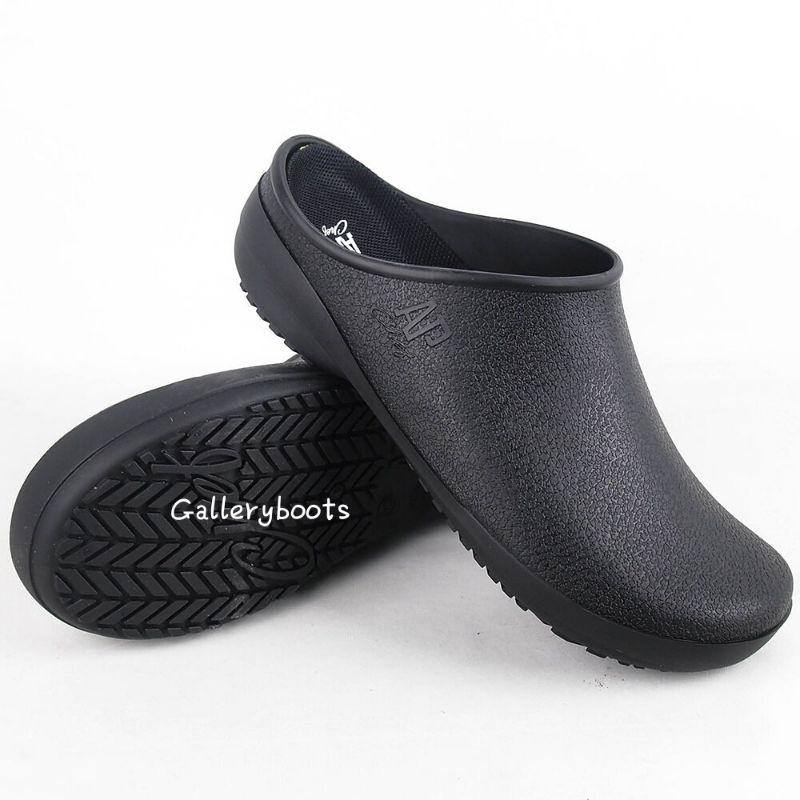 Sepatu Ap Chef hitam pria wanita Uk.38-45/Sepatu Chef anti minyak