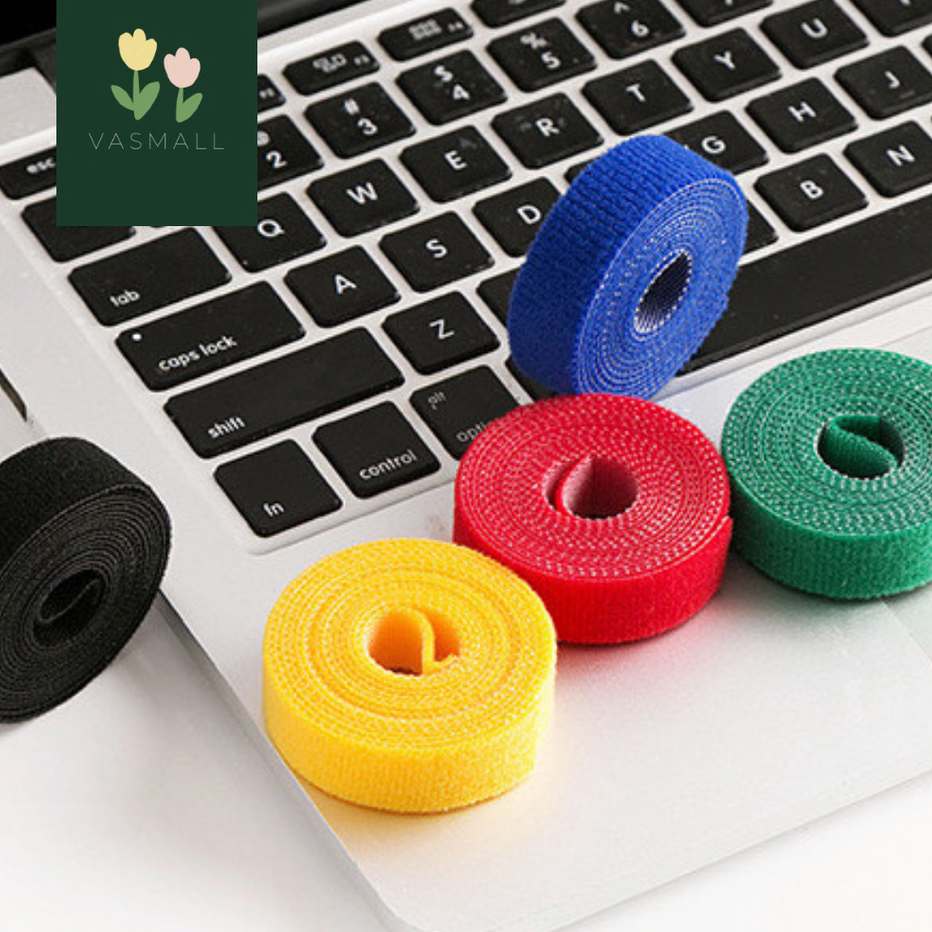 Ready VASMALL - VELCRO CABLE STRAP | PENGIKAT PEREKAT KABEL | ORGANIZER KABEL USB | VELCRO STRAP CAB