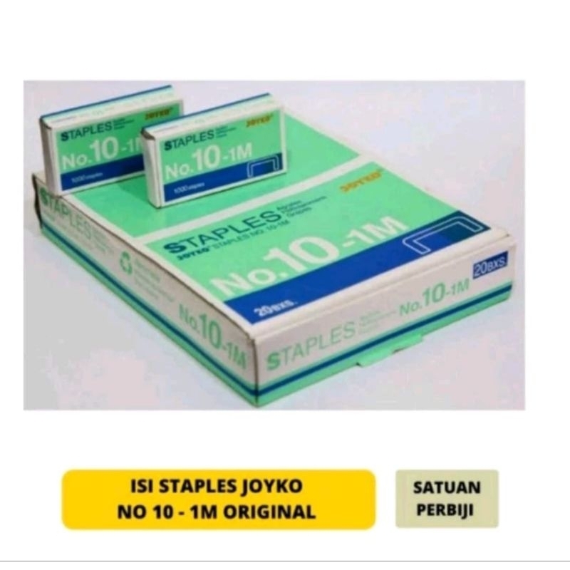 

Isi Staples Kecil No.10 Joyko ( Per dus kecil )