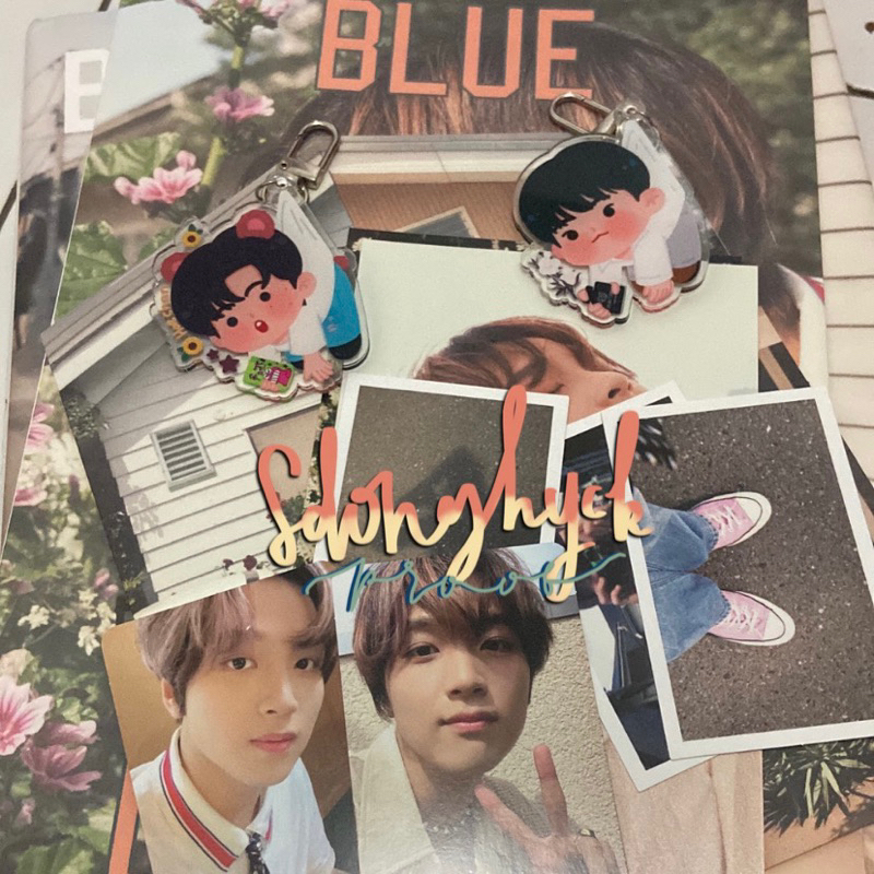 fullset photobook haechan blue to orange nct 127 unsealed