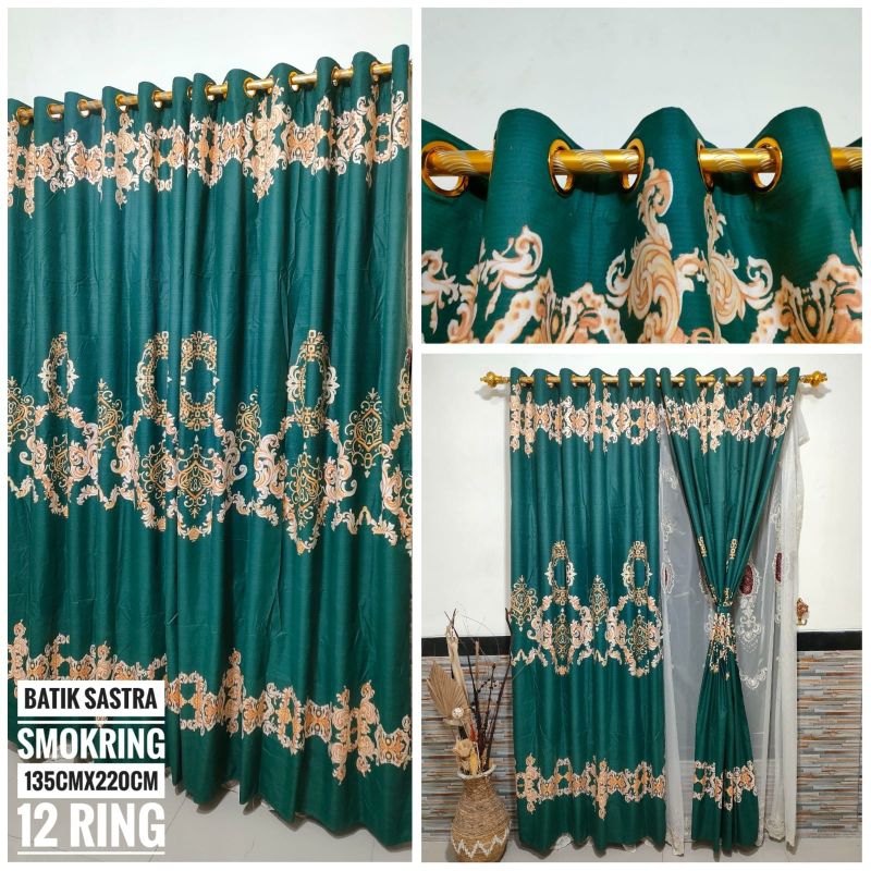 GORDEN MOTIF CANTIK GORDEN SEMOKRING GORDEN12RING WARNA GOLD