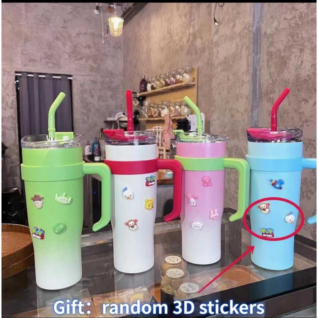 HIKKITERUS21 TERMOS 1200ML free sedotan free stiker tempat minum cangkir 1.2 liter termos air panas 