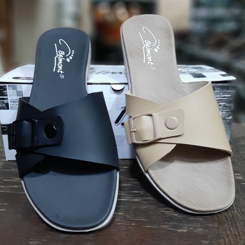 sandal wanita#sandal slop#sandal slip on#sandal teplek#sandal.flat#sandal belmont#hw22.