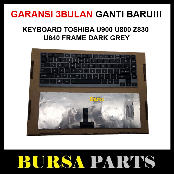 Keyboard Toshiba U900 U800 U940 U845 U840 U920 U920T U925