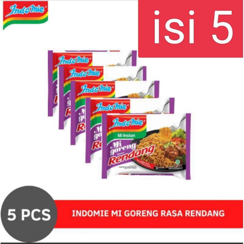 

indomie all varian isi 5.bungkus