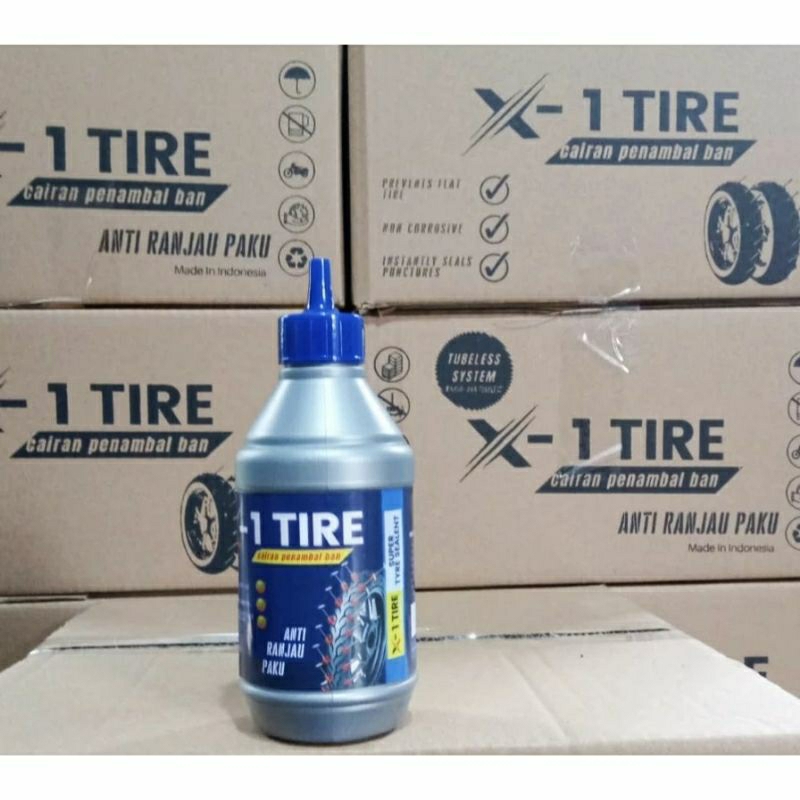 Cairan tubbless X-1tire cairan ban tubles 350ml