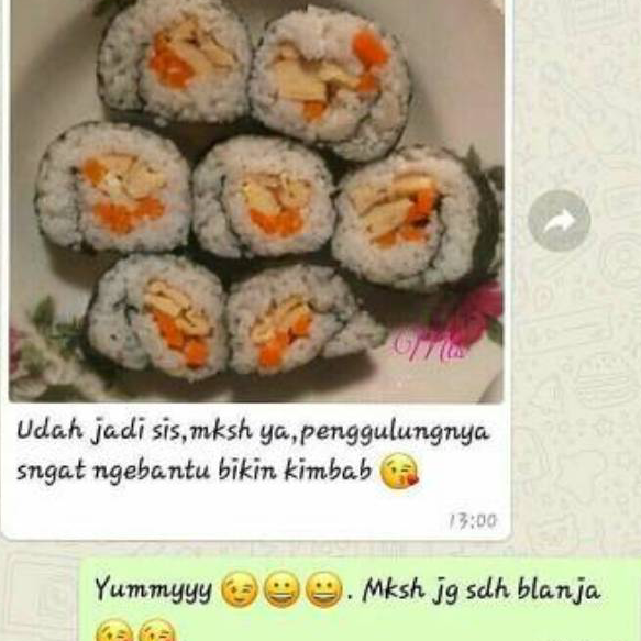 

➷➷✻✫ Paket sushi nori 10 lembar bambu bahan bento dry seaweed halal murah sushi nori manjun sakao tokinori rumput laut kulit sushi Terbaru