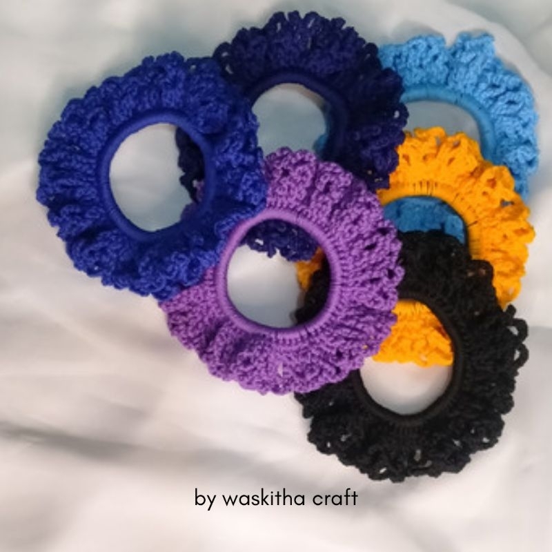 Ikat Rambut / Ikat Rambut Rajut / Ikat Rambut Karet