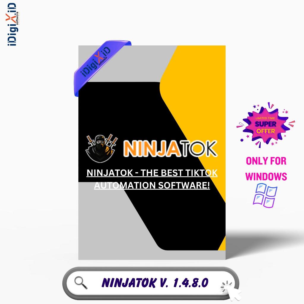 NINJATOK - THE BEST TIKTOK AUTOMATION SOFTWARE