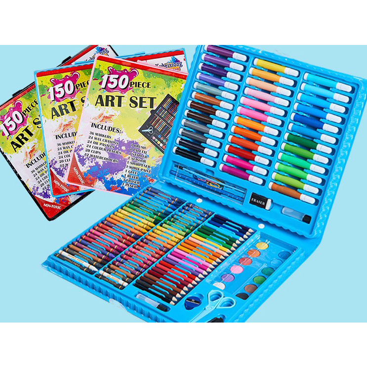 

Diskon Crayon Mewarnai Pensil Krayon 150 Warna Alat Menggambar atau Mewarnai / Water color Pen/Pencil/Crayon Terkini