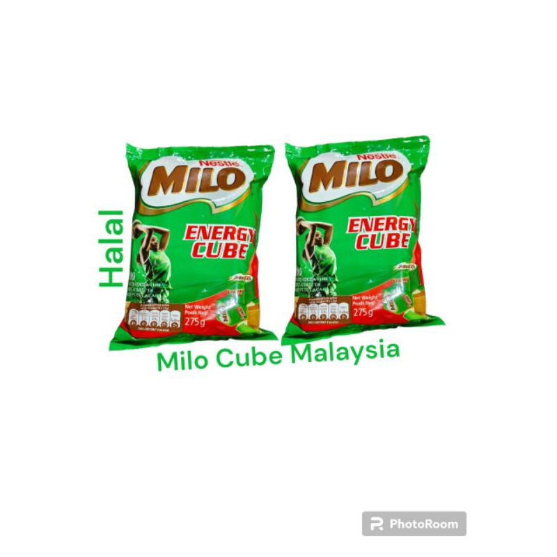 

Halal Paket 2 pack Milo Cube Isi 100 Original