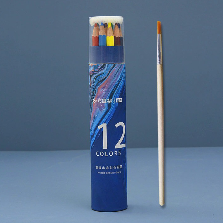 

➩↓✮≛ Pensil Cat Air 12/24/36/48 Warna Alat Tulis Pensil Siswa untuk Alat Tulis Sekolah Pensil Warna untuk Menggambar Kantor Baru