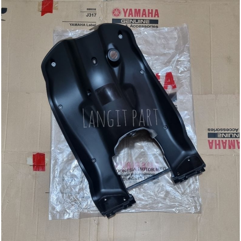 Dek kontak nouvo lele hitam original yamaha legsil nouvo lele legsil kontak legshield nouvo lele dek