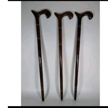 TONGKAT KAYU JATI/TONGKAT BANTU JALAN