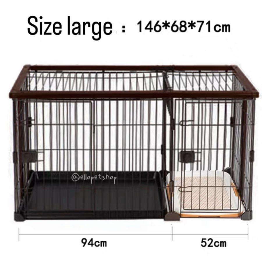 Pet fence kandang anjing premium / kandang kucing / Dog cage/dog fence