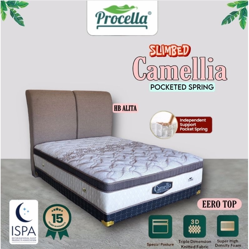 slimbed procella camelia euro top hb alita