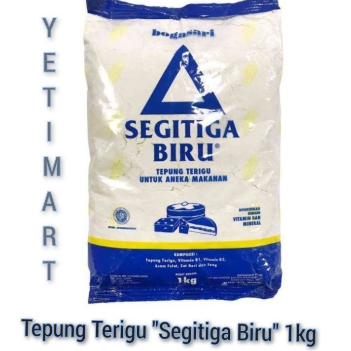 

Murah Banget Tepung terigu segitiga biru 1 kg
