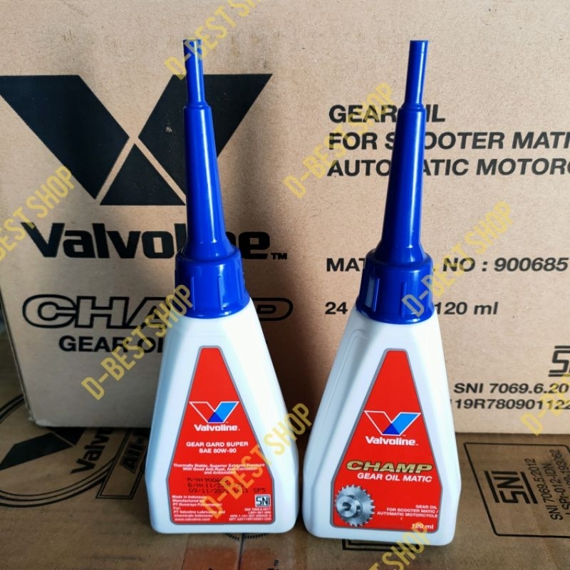 Oli gardan motor matic VALVOLINE GEAR - 120 ml