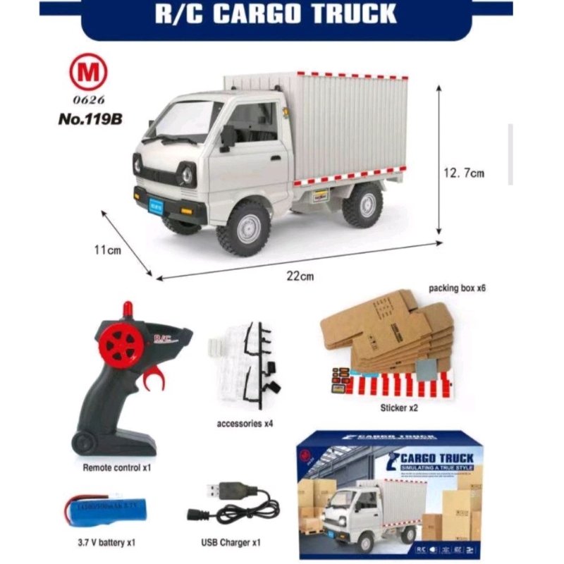 Rc Mainan Remote Control Carry Retro Jadul | Mobil RC Cargo Truck