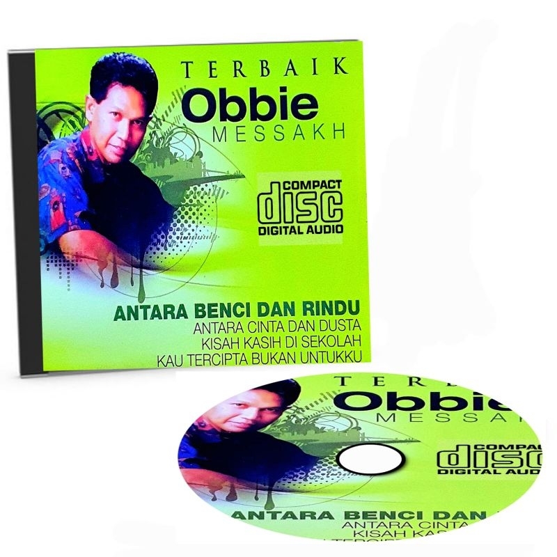 KASET CD AUDIO COMPACT DISC LAGU OBBIE MESSAKH-LAGU OBBIE MESAKH-CD LAGU TEMBANG KENANGAN-CD LAGU NO