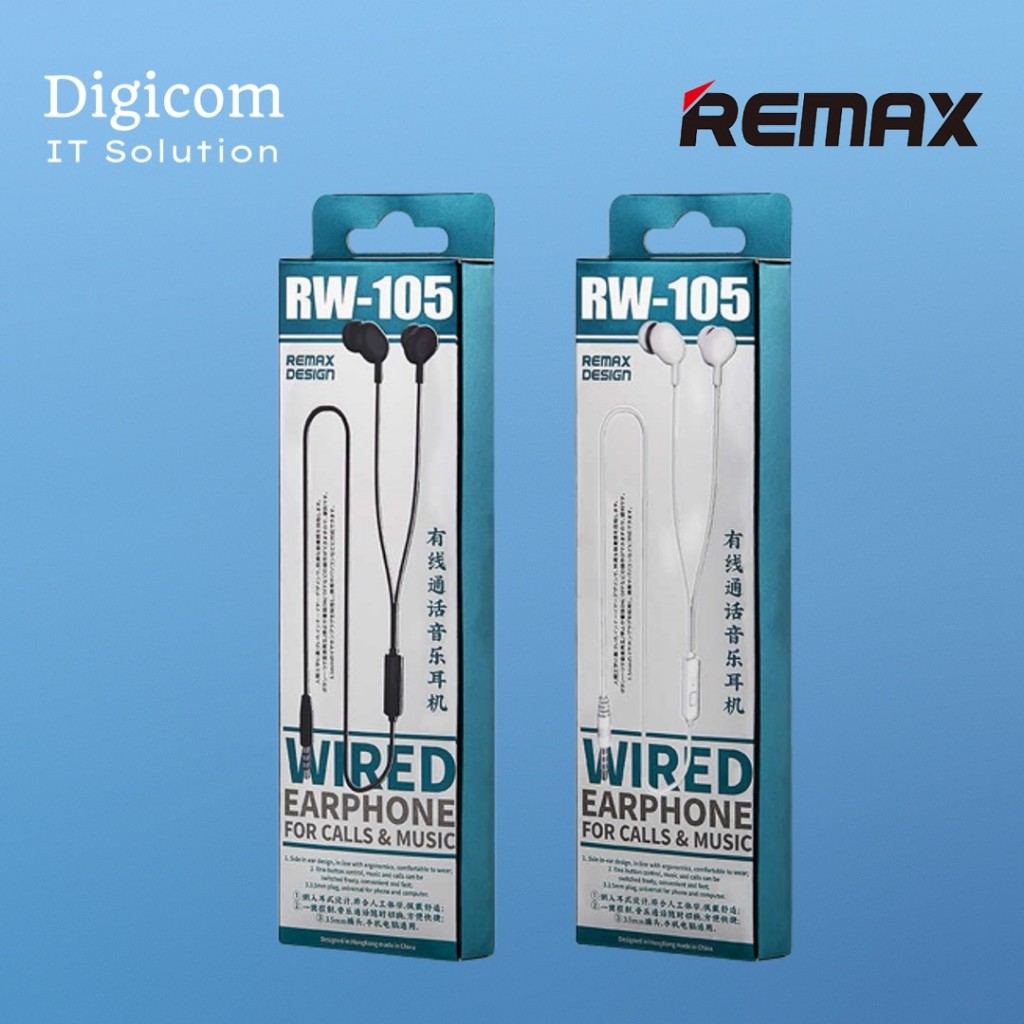 EARPHONE REMAX RW-105