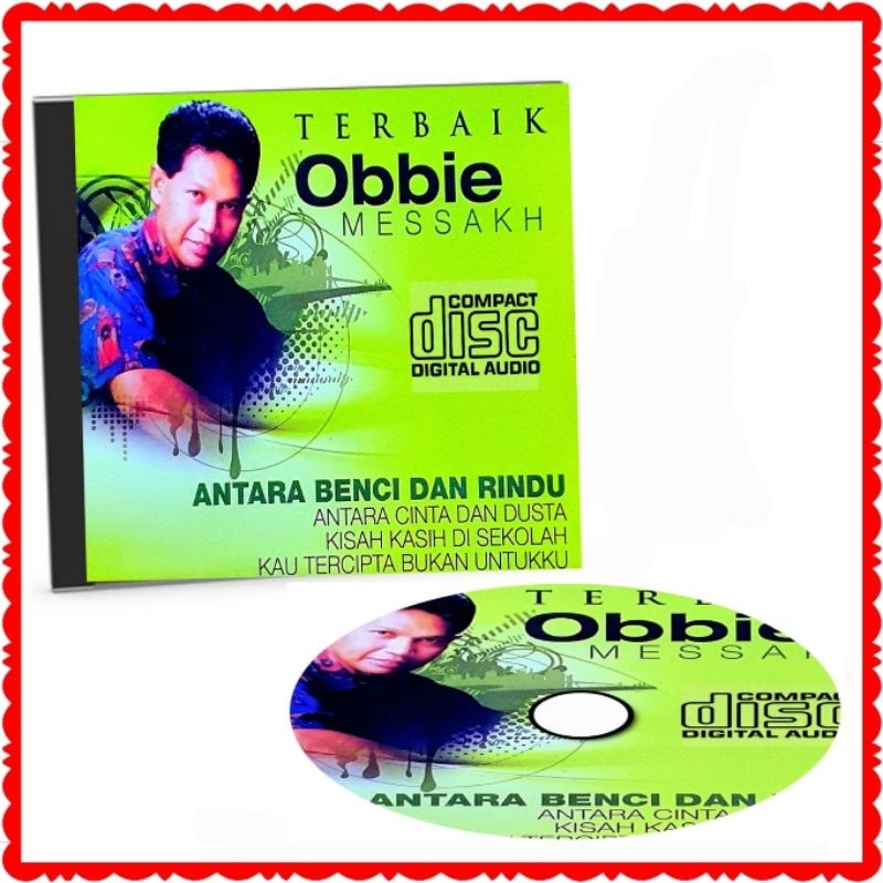 KASET CD AUDIO COMPACT DISC LAGU OBBIE MESSAKH-LAGU OBBIE MESAKH-CD LAGU TEMBANG KENANGAN-CD LAGU NO