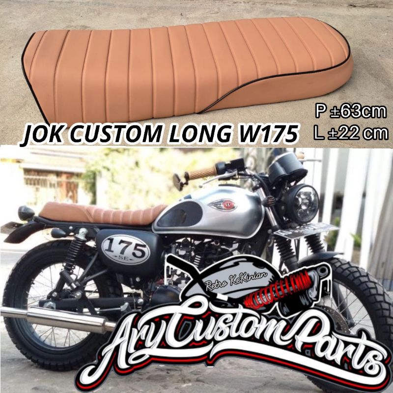 Jok custom w175 tiger cb megpro scorpio gl pro max gl 100 japstyle scrambler