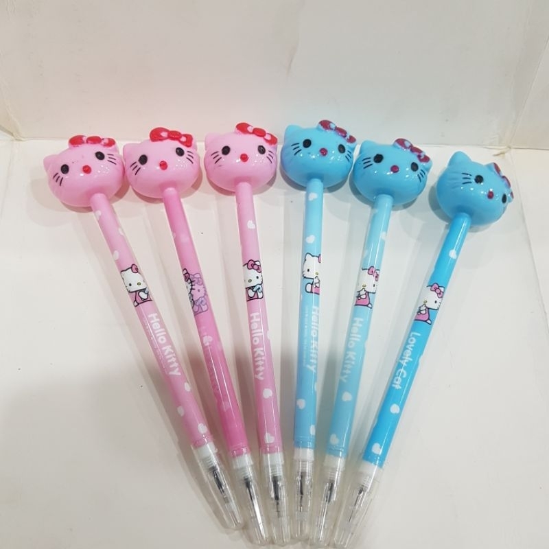 

Bolpoin Gel Bentuk Kepala Hello Kitty