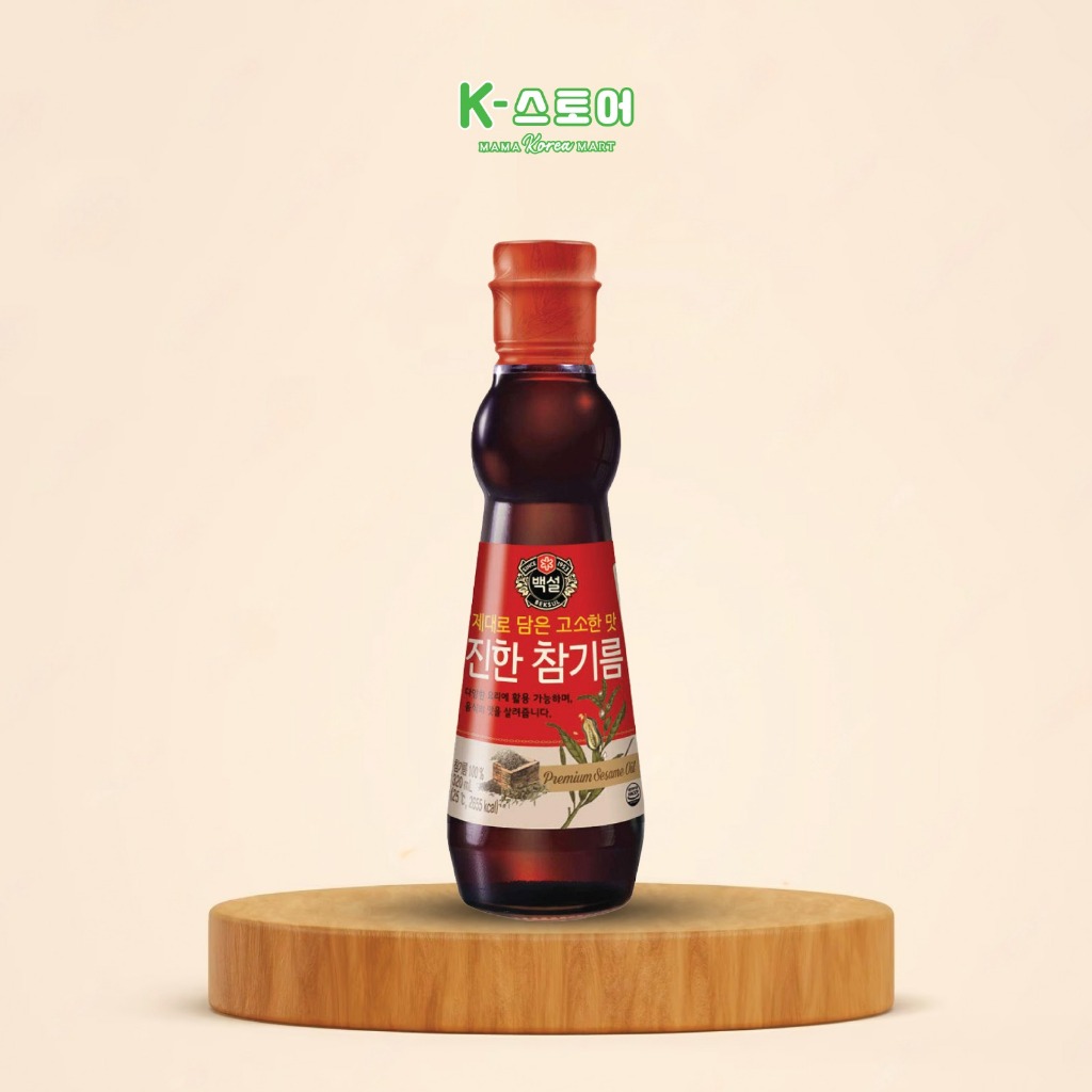 

BEKSUL SESAME OIL 320ML/MINYAK WIJEN ASLI KOREA